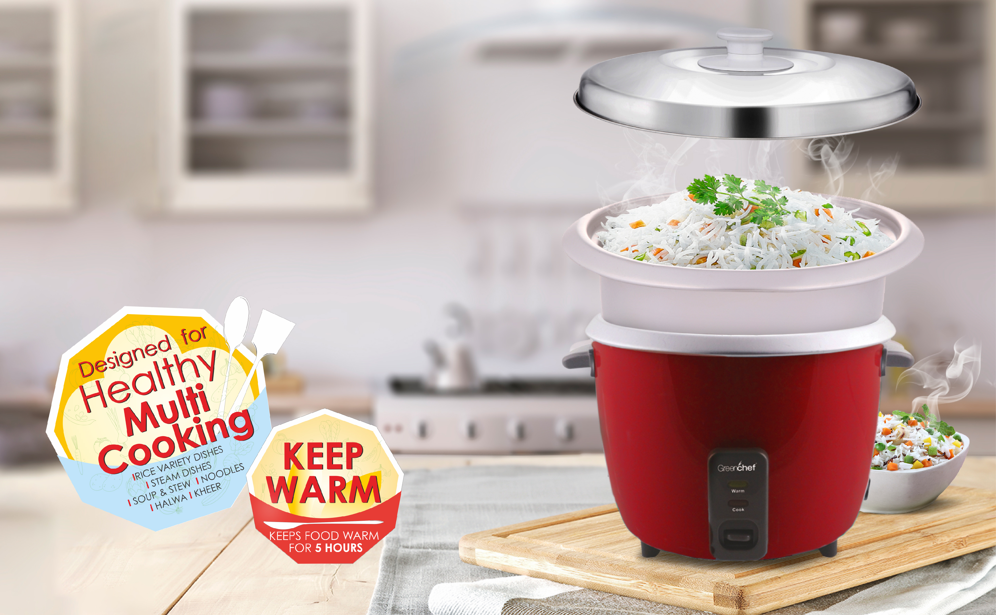 Green chef rice cooker 1.8 litre price new arrivals